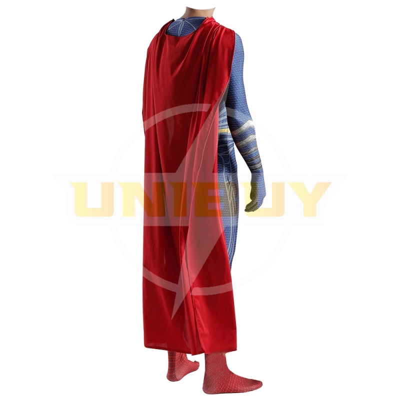 Superman Costume Clark Kent Cosplay Suit Bodysuit Man of Steel For Men Kids Unibuy