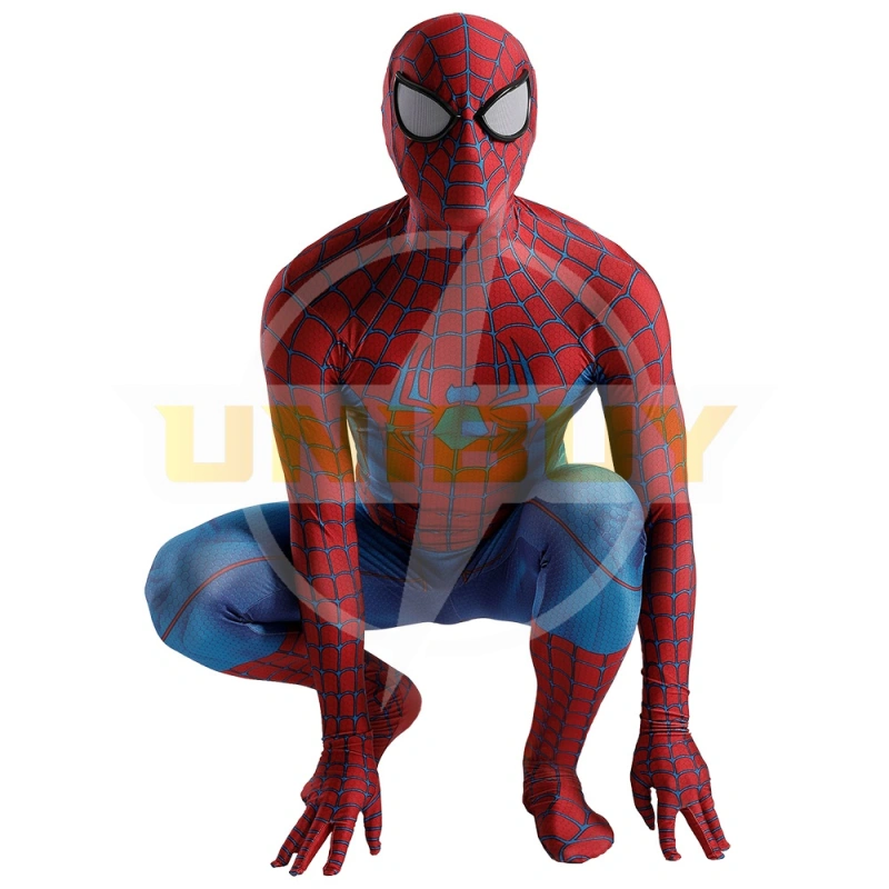 Spider-Man Costume Cosplay Suit Tobey Maguire Jumpsuit Unibuy