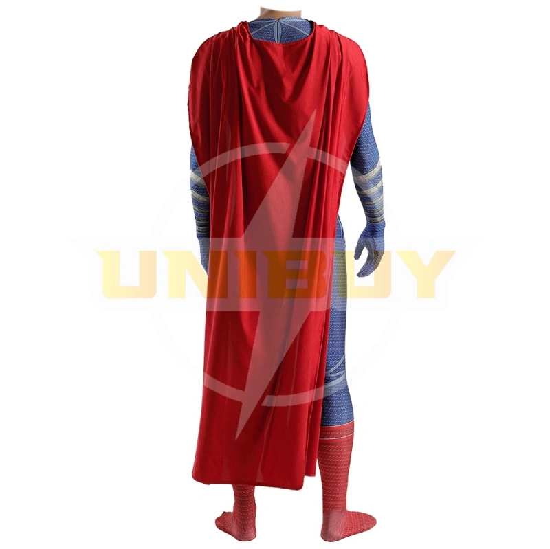 Superman Costume Clark Kent Cosplay Suit Bodysuit Man of Steel For Men Kids Unibuy