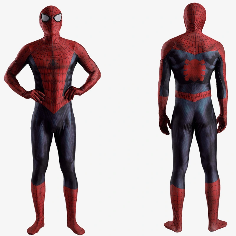 Astonishing Spider-Man Costume Cosplay Suit Peter Parker Bodysuit For Men Kids Unibuy