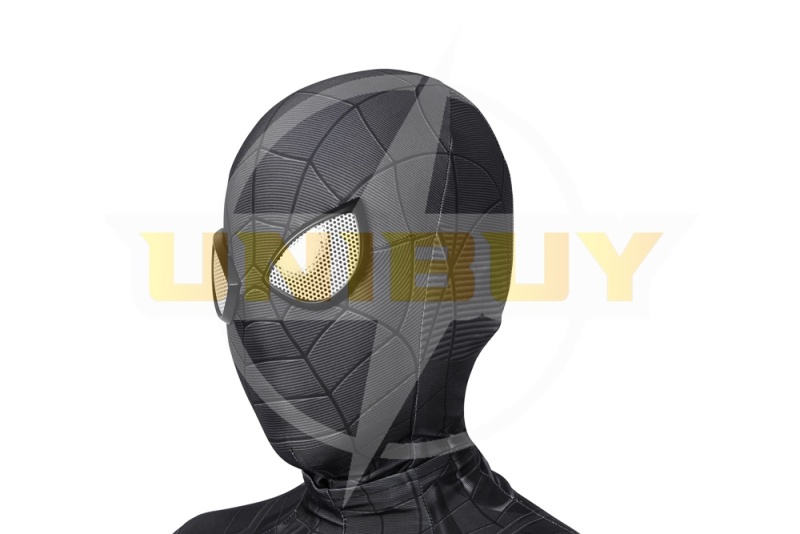 Spider-Man Symbiote Black Suit Costume Cosplay Kids Jumpsuit Marvel's Spider-Man: Miles Morales Unibuy