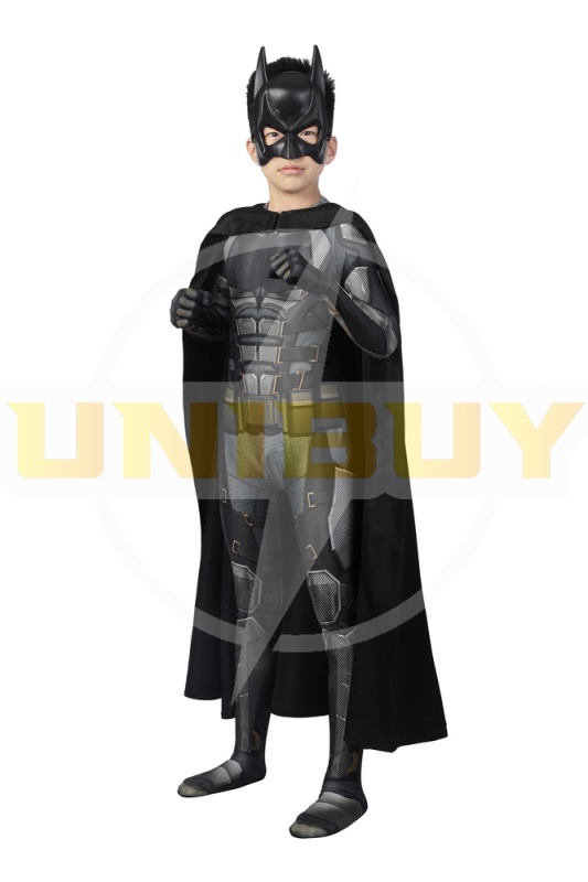 Batman Costume Cosplay Suit Kids Bruce Wayne Justice League Ver.1 Unibuy