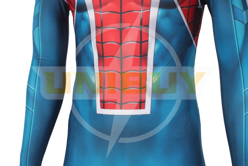 Marvel Spider-Man PS5 Spider-UK Suit Costume Cosplay Unibuy