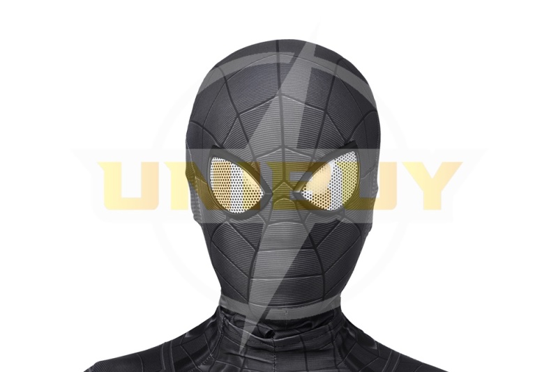 Spider-Man Symbiote Black Suit Costume Cosplay Kids Jumpsuit Marvel's Spider-Man: Miles Morales Unibuy