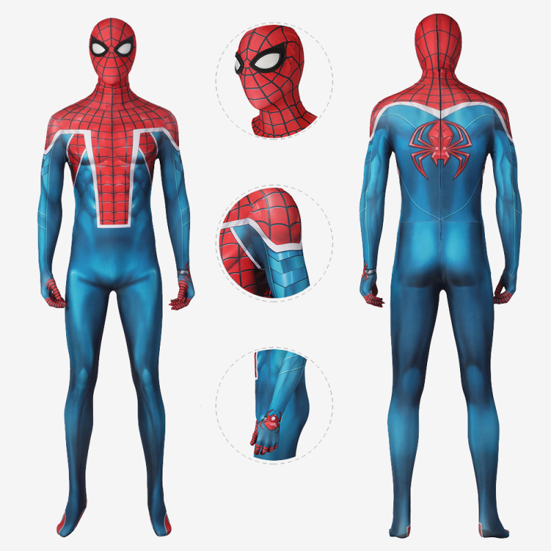 Marvel Spider-Man PS5 Spider-UK Suit Costume Cosplay Unibuy