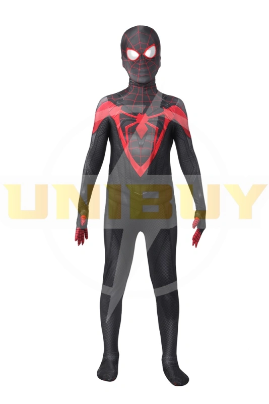 Marvel's Spider-Man: Miles Morales Costume Cosplay Kids Jumpsuit Ver.1 Unibuy