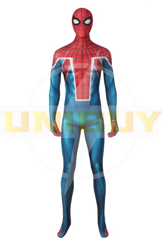 Marvel Spider-Man PS5 Spider-UK Suit Costume Cosplay Unibuy