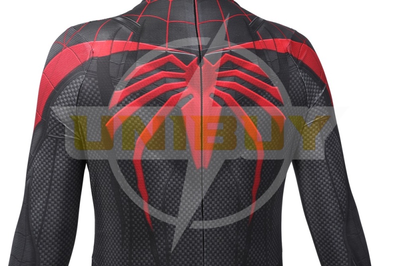 Marvel's Spider-Man: Miles Morales Costume Cosplay Kids Jumpsuit Ver.1 Unibuy