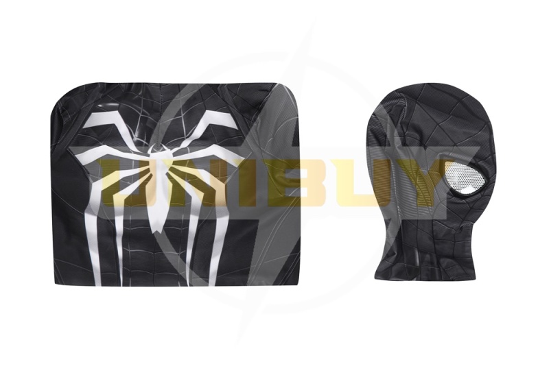 Spider-Man Symbiote Black Suit Costume Cosplay Kids Jumpsuit Marvel's Spider-Man: Miles Morales Unibuy