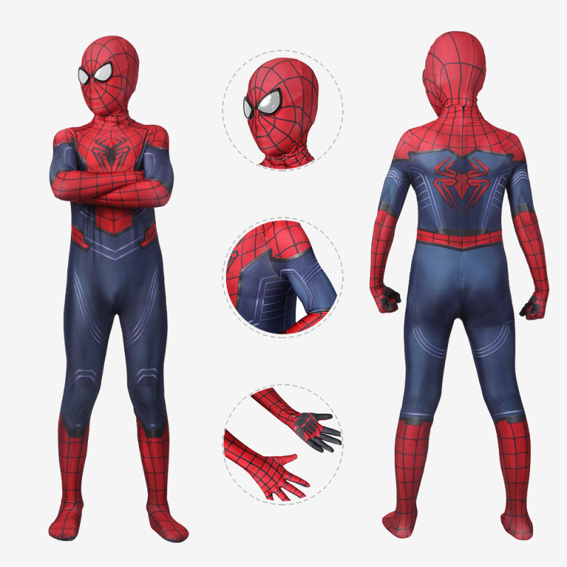 Marvel's Avengers Spider-Man Costume Cosplay Kids Jumpsuit Peter Parker Unibuy