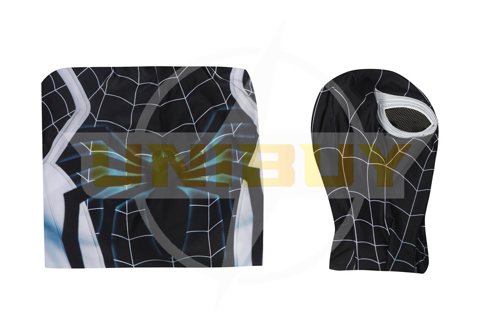 Marvel Spider-Man PS5 Negative Suit Costume Cosplay Unibuy