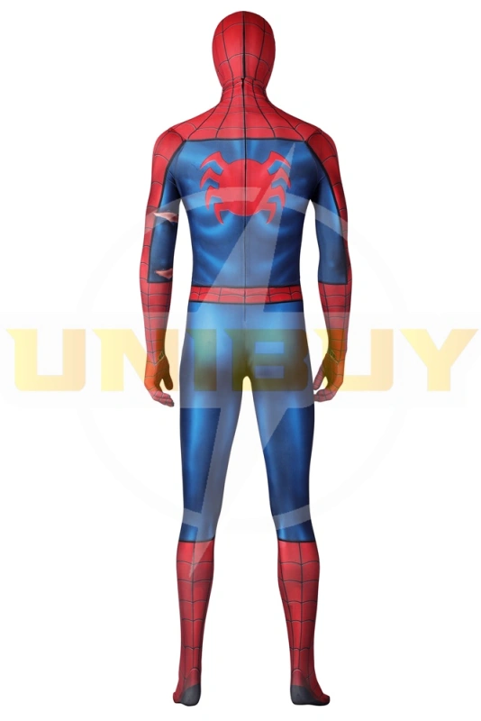 Marvel Spider-Man PS5 Classic Suit Damaged Costume Cosplay Unibuy