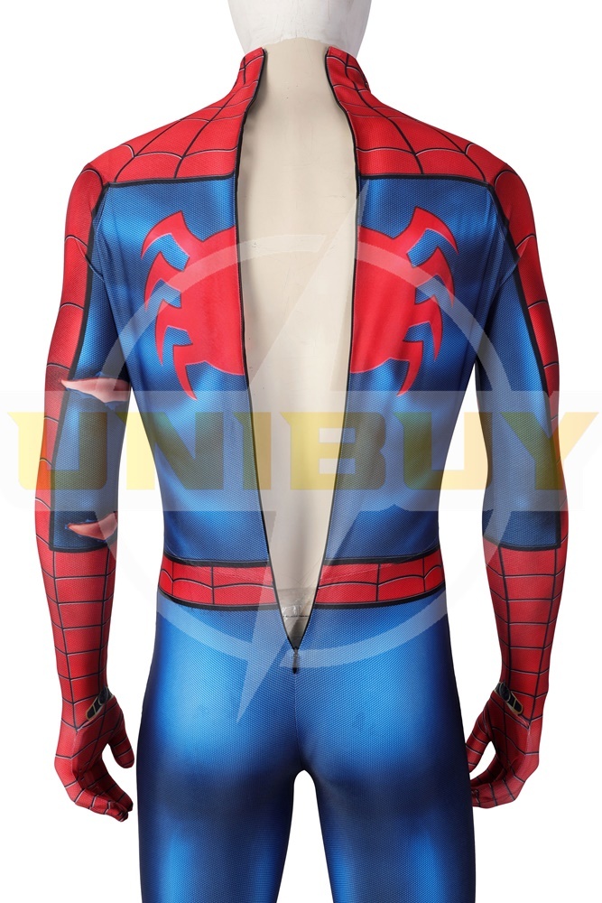 Marvel Spider-Man PS5 Classic Suit Damaged Costume Cosplay Unibuy