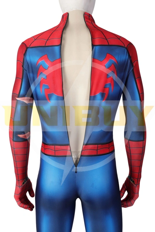 Marvel Spider-Man PS5 Classic Suit Damaged Costume Cosplay Unibuy