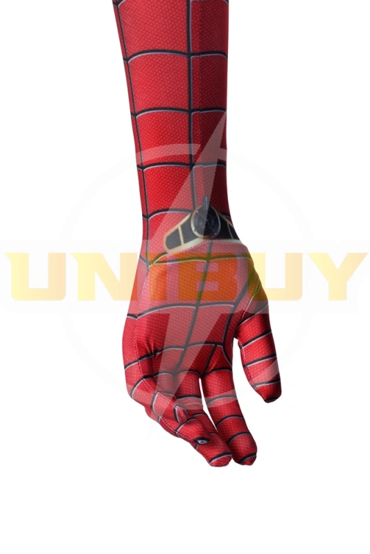 Marvel Spider-Man PS5 Classic Suit Damaged Costume Cosplay Unibuy