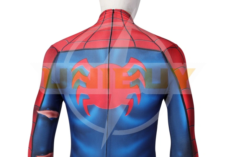 Marvel Spider-Man PS5 Classic Suit Damaged Costume Cosplay Unibuy