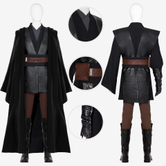 Anakin Skywalker Costume Cosplay Suit Star Wars Jedi Knight Unibuy