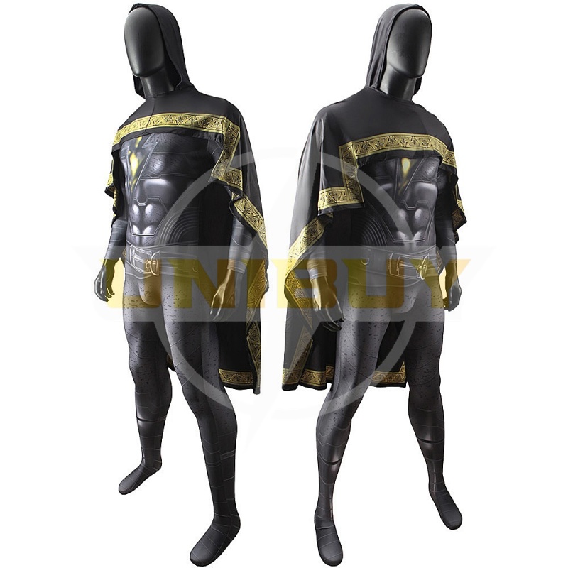 Black Adam Costume Cosplay Suit Teth-Adam For Kids Adult Unibuy