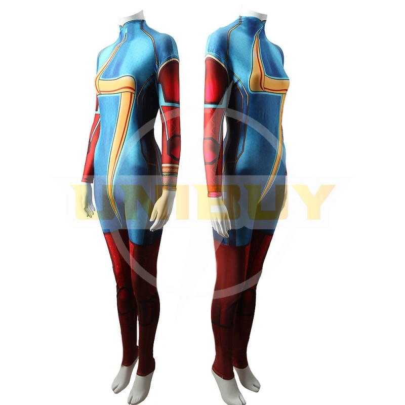 Ms Marvel Kamala Khan Costume Cosplay Suit For Kids Adult Unibuy