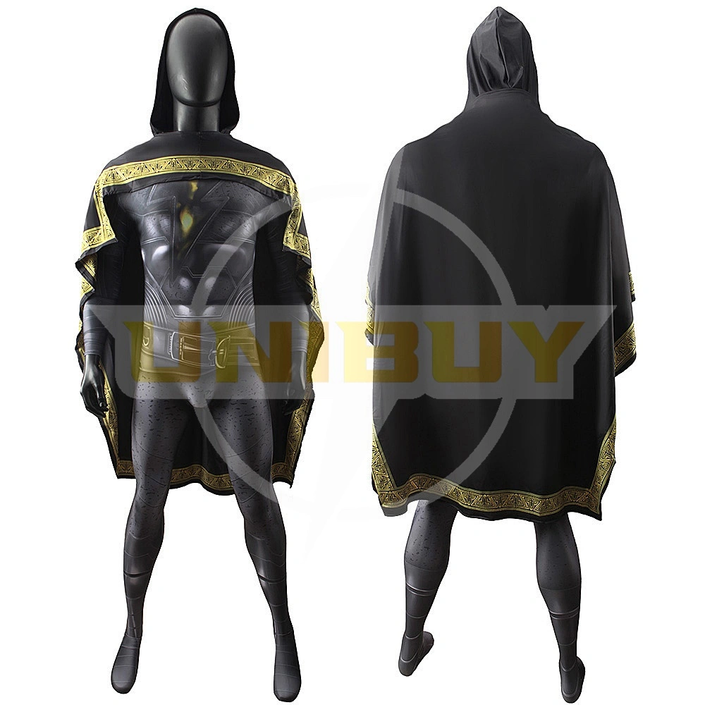 Black Adam Costume Cosplay Suit Teth-Adam For Kids Adult Unibuy