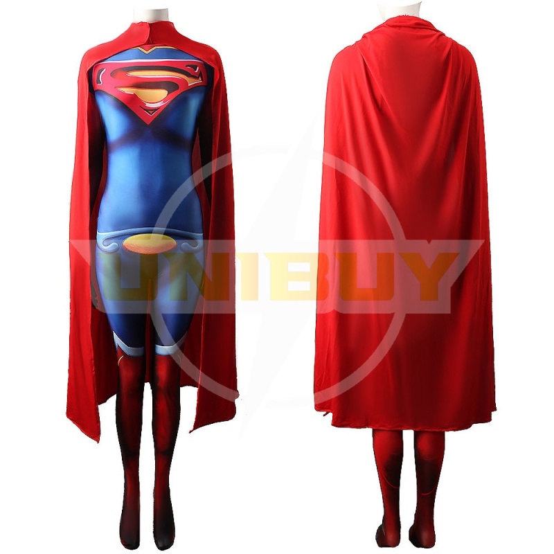 Supergirl Kara Danvers Cosplay Costume Suit For Kids Adult Unibuy