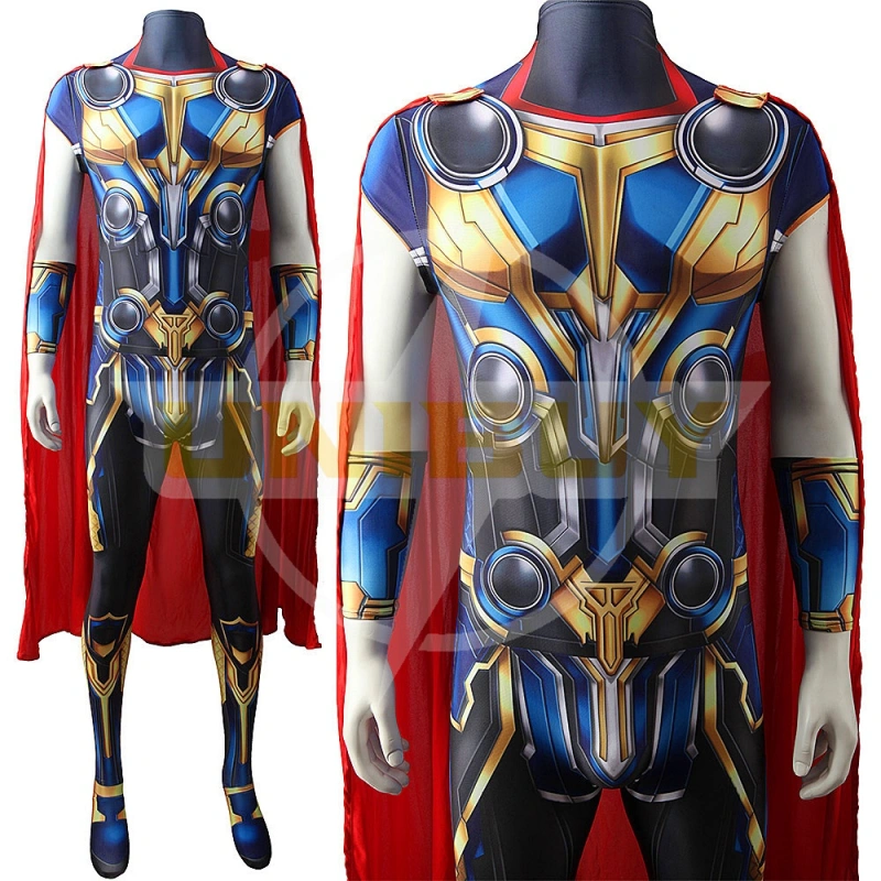 Thor 4 Cosplay Costume Suit Love and Thunder For Kids Adult Unibuy