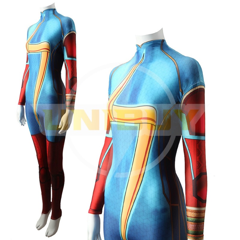 Ms Marvel Kamala Khan Costume Cosplay Suit For Kids Adult Unibuy