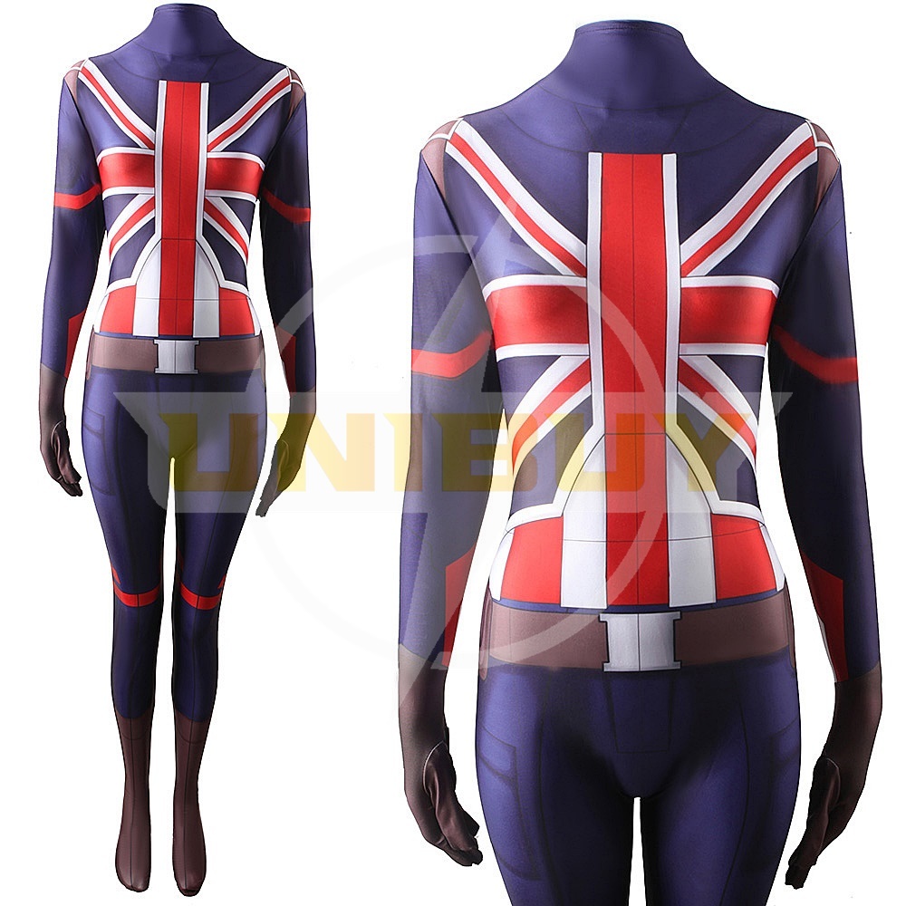 Peggy Carter Captain Carter Costume Cosplay Suit What If	For Kids Adult Unibuy