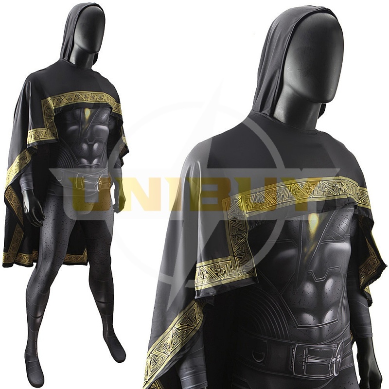 Black Adam Costume Cosplay Suit Teth-Adam For Kids Adult Unibuy