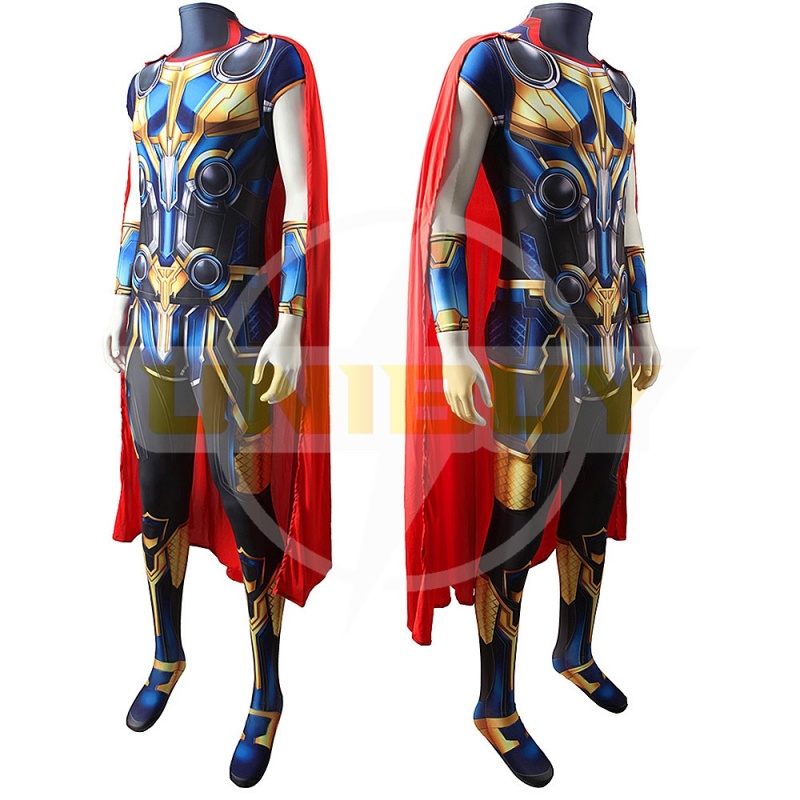 Thor 4 Cosplay Costume Suit Love and Thunder For Kids Adult Unibuy