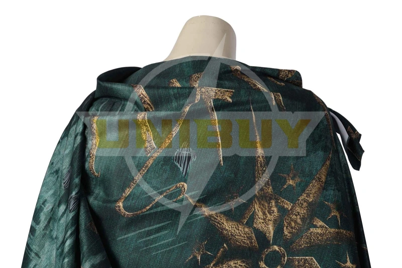 Elrond Costume Cosplay Suit The Lord of the Rings: The Rings of Power Green Cloak Unibuy