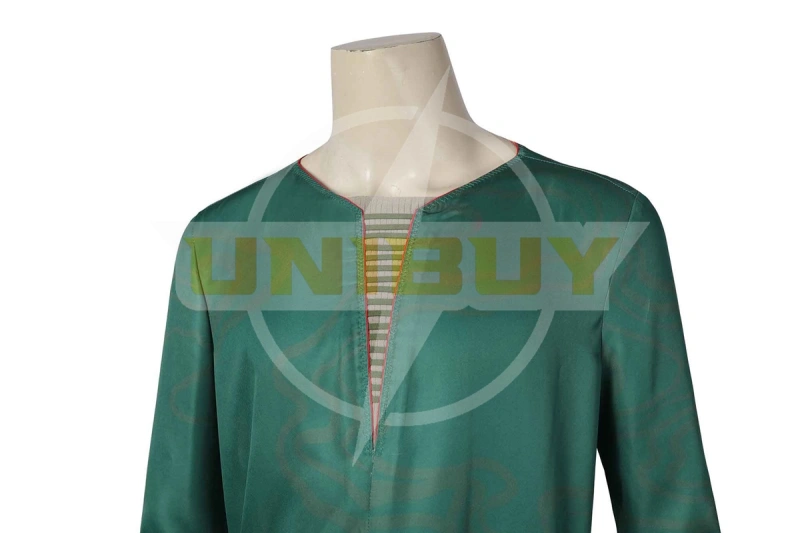 Elrond Costume Cosplay Suit The Lord of the Rings: The Rings of Power Green Cloak Unibuy