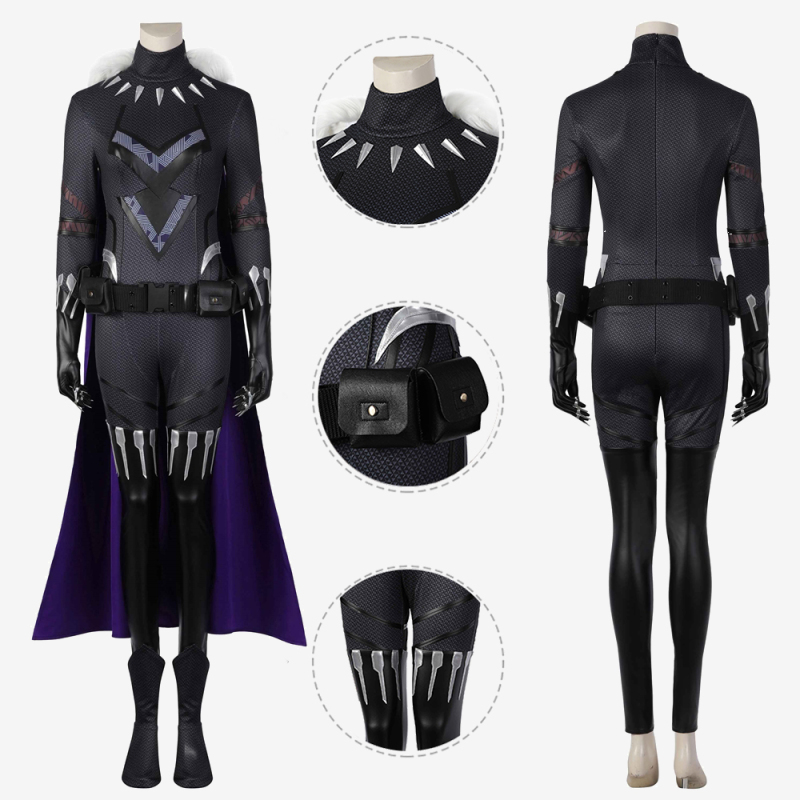 Black Panther 2 Shuri Costume Cosplay Suit Wakanda Forever Cloak Unibuy