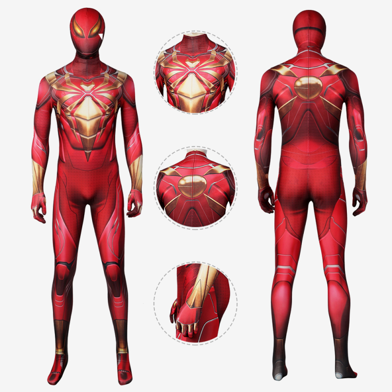 Spider-Man The Iron Spider Armor Suit Costume Cosplay Unibuy