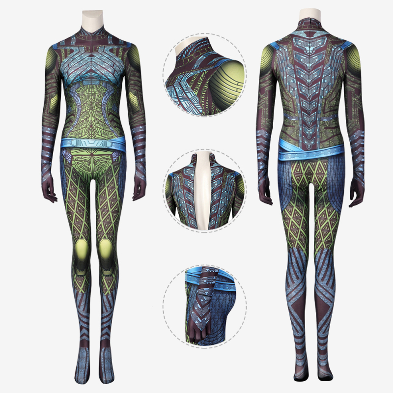 Black Panther Nakia Costume Cosplay Suit Jumpsuit Wakanda Forever Unibuy