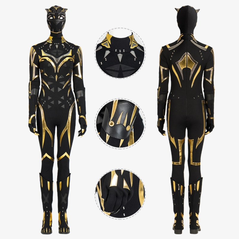 Black Panther Shuri Costume Cosplay Suit Wakanda Forever Ver.2 Unibuy