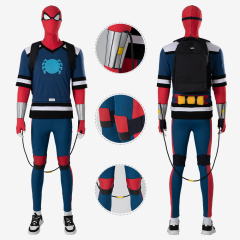 Spider-Man: Freshman Year Costume Cosplay Suit Jumpsuit Unibuy