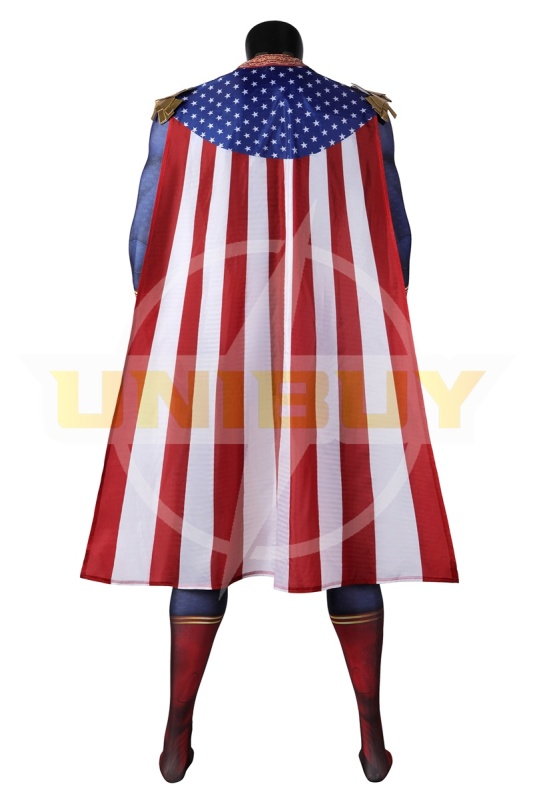 The Boys Season 3 Homelander Costume Cosplay Suit with Cloak Unibuy