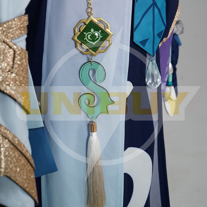 Genshin Impact Baizhu Costume Cosplay Suit Ver.1 Unibuy