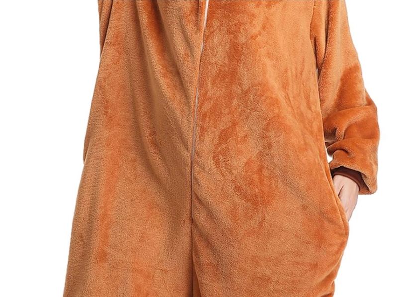 Brown Alpaca Onesie Costume Pajamas Adult Unibuy