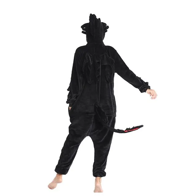 How to Train Your Dragon Toothless Onesie Costume Pajamas Adult Unibuy