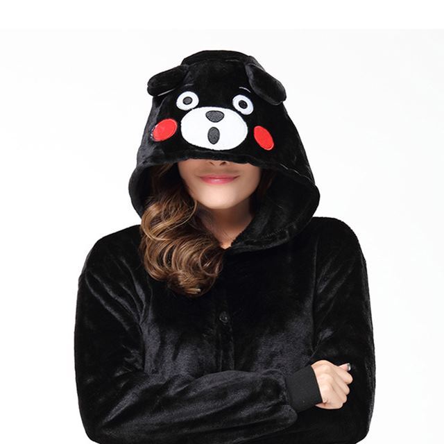 Kumamon Bear Onesie Costume Pajamas Adult Unibuy