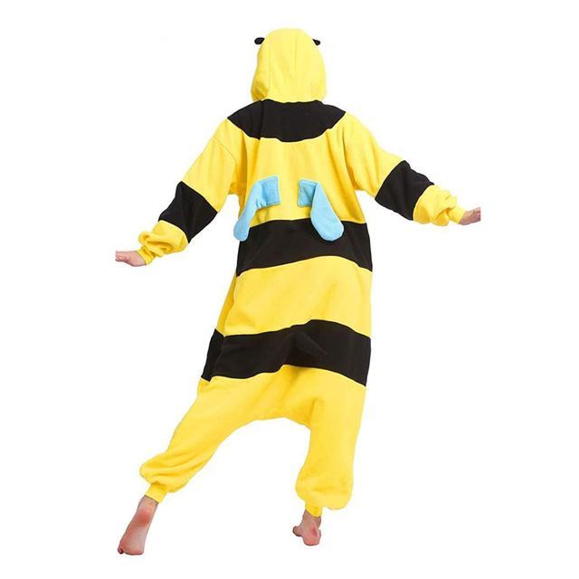 Honeybee Onesie Costume Pajamas Adult Unibuy