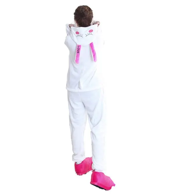 Love Rabbit Onesie Costume Pajamas Adult Unibuy