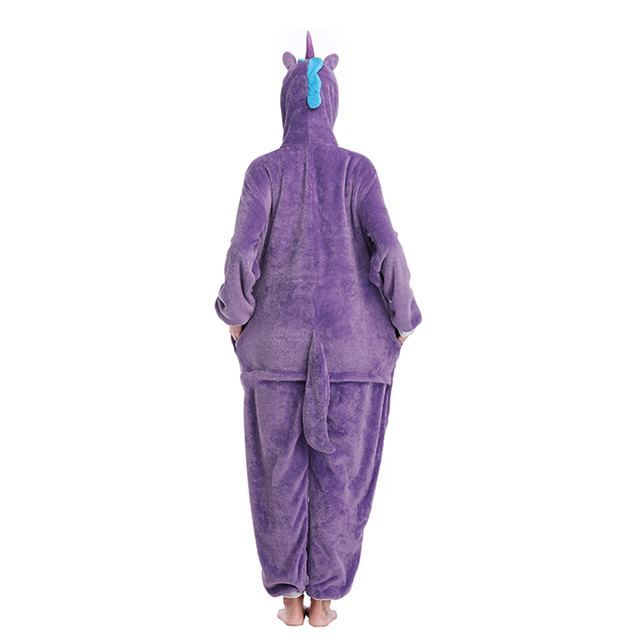 Purple Unicorn Onesie Costume Pajamas Adult Ver.1 Unibuy