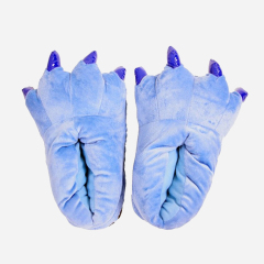 Blue Animal Slippers Onesie Costume Pajamas Shoes for Adult Kids Unibuy