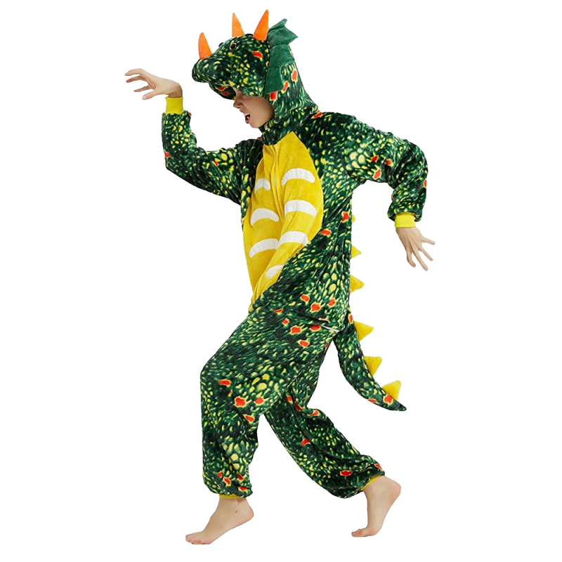 Triceratops Dinosaur Onesie Costume Pajamas Adult Unibuy