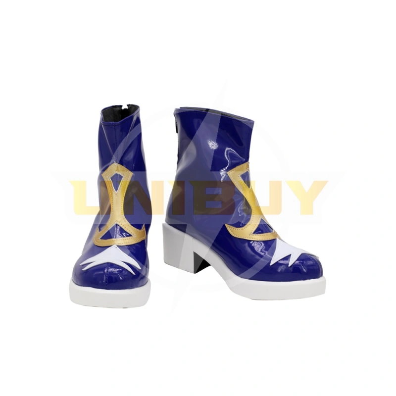 Amagi Hiiro Shoes Cosplay Men Boots Ensemble Stars 2 Blue Unibuy