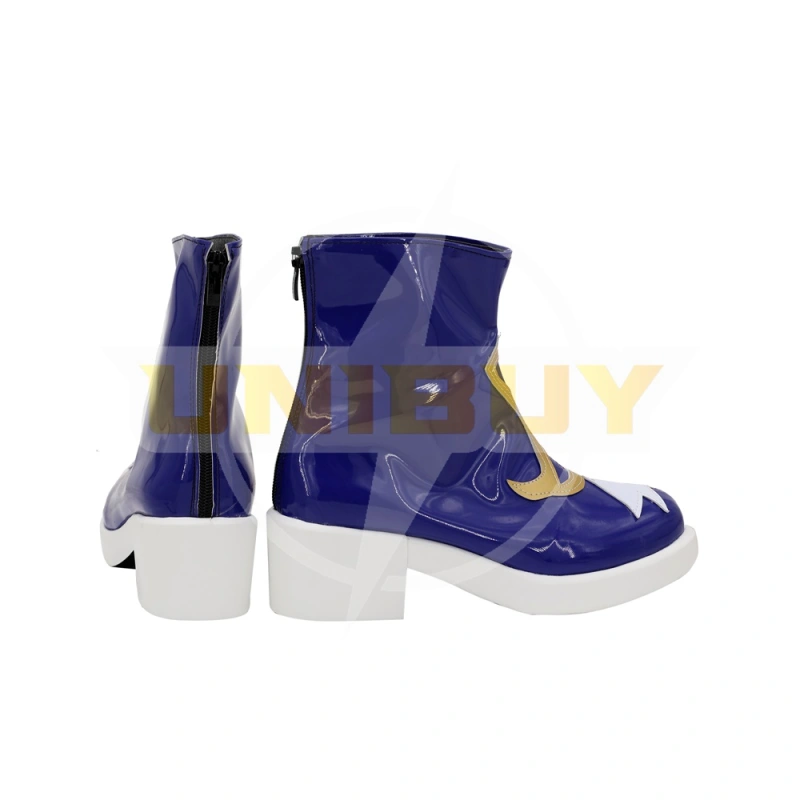 Amagi Hiiro Shoes Cosplay Men Boots Ensemble Stars 2 Blue Unibuy