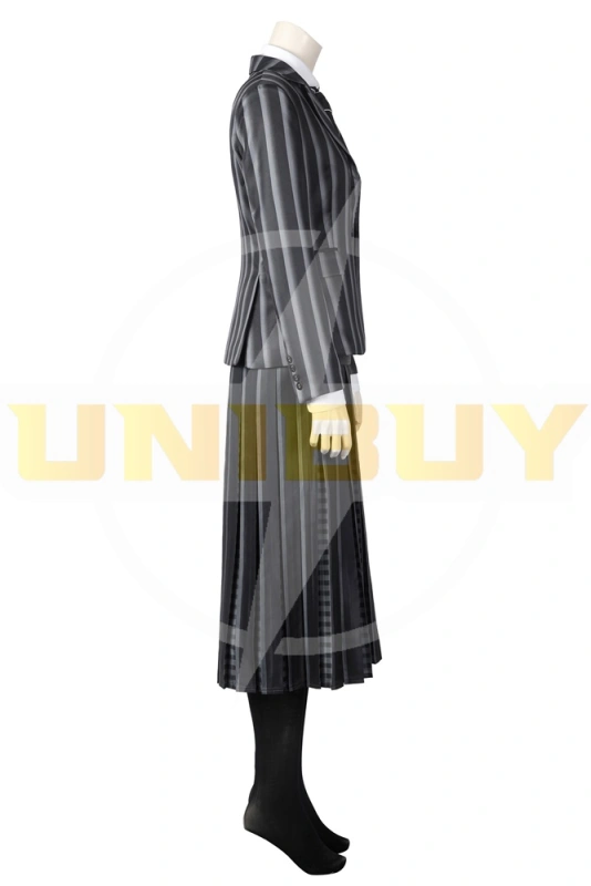 Wednesday Addams Costume Cosplay Suit Dress Uniform Unibuy